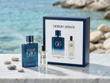 Set Perfume Acqua Di Gio Profondo EDP 100 ml + Acqua Di Gio EDP 15 ml Giorgio Armani