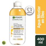 Agua Micelar en Aceite/Oleo 400 ml de Garnier Skin Active