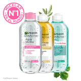 Agua Micelar en Aceite/Oleo 400 ml de Garnier Skin Active