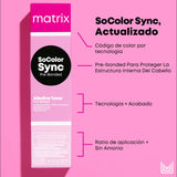 Tinte En Crema Socolor Sync 8Wn/8.305 Rubio Claro Natural Calido 90 Ml