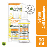 Pack Garnier Hidratante Serum Gel 50ml + Express Aclara Serum 30ml + Garnier Facial Cleanser
