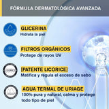 Protector Solar Facial Bariésun Fluido Matificante FPS 50+ 50 ml de Uriage