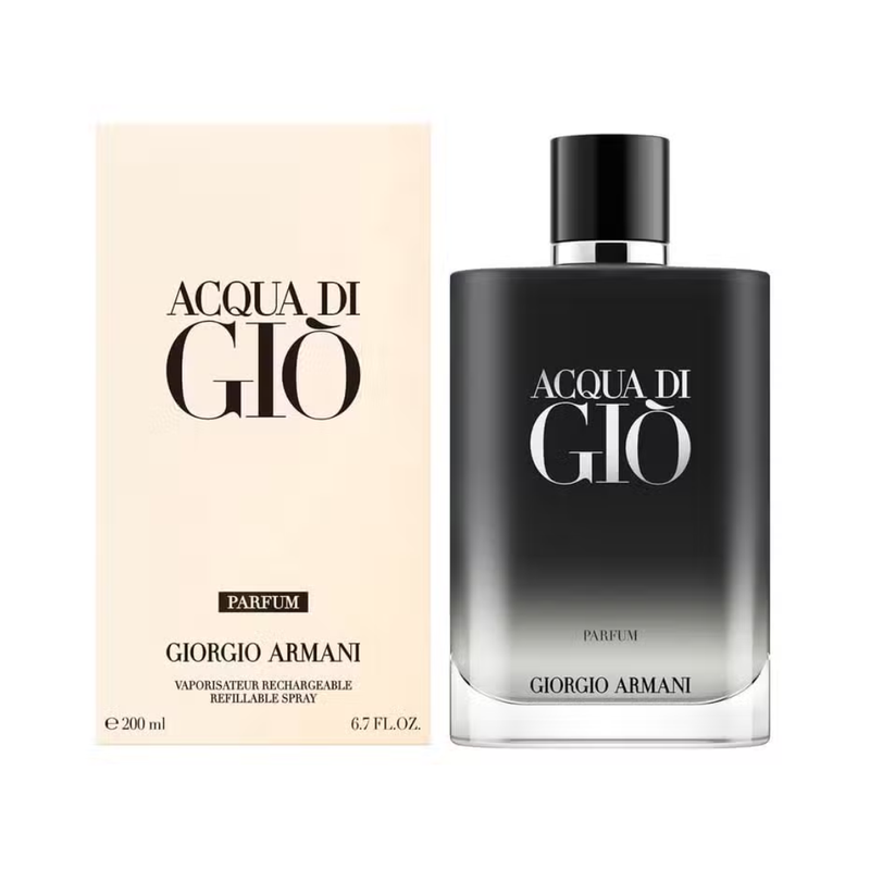 Acqua Di Gio Parfum 200 ML. Recargable. Giorgio Armani COS3629