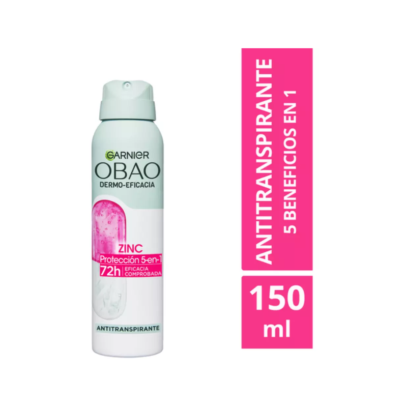 Dermo-Eficacia Zinc Antitranspirante Spray 150ml