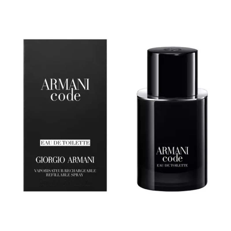 Perfume Armani Code EDT 50 ml. Recargable/Refill Giorgio Armani