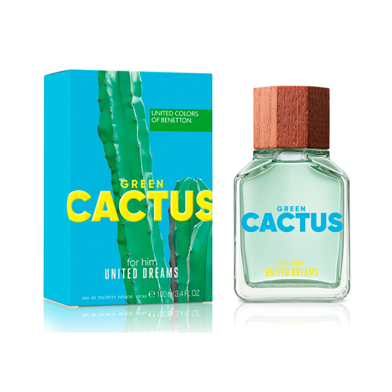 Perfume Benetton Green Cactus for Him United Dreams EDT 100 ml