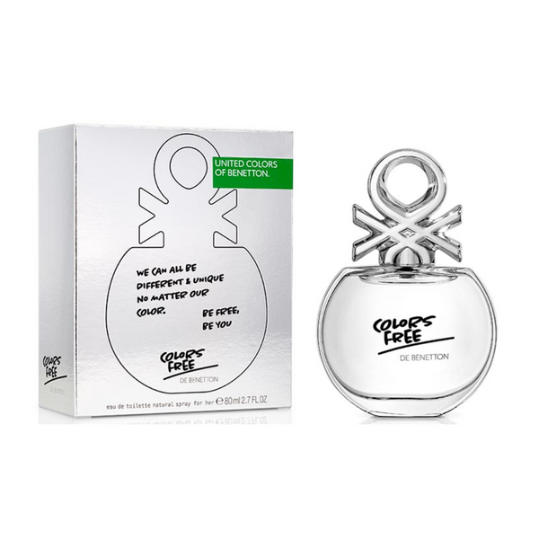 Perfume Colors Free EDT 80 ml Mujer de Benetton