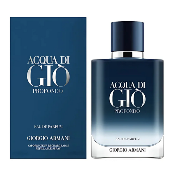 Perfume Giorgio Armani Acqua Di Gio Profondo EDP 200 ml Recargable/Refill
