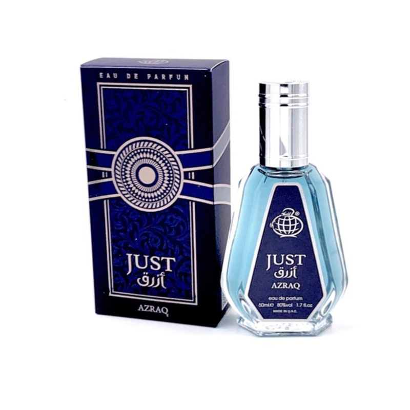 Perfume Just Azraq EDP 50 ml Fragrance World – Cosmetic Wholesale