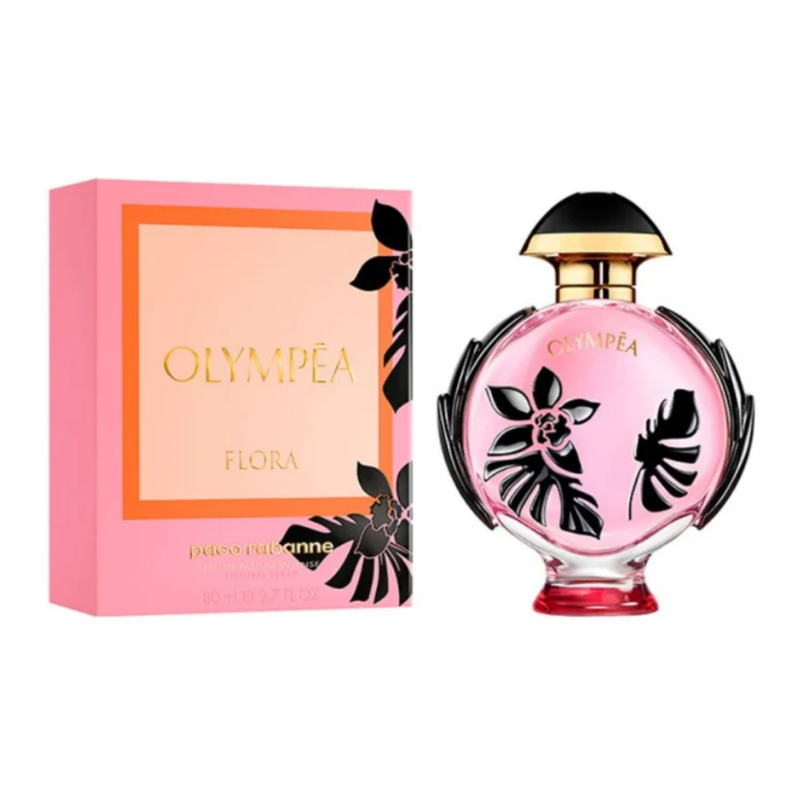 Perfume Paco Rabanne Olympea Flora EDP Intense 80 ml + Muestra