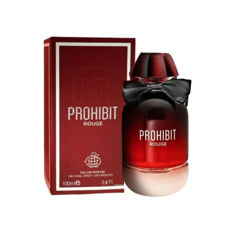 Perfume Prohibit Rouge EDP 100 ml Fragrance World – Cosmetic Wholesale