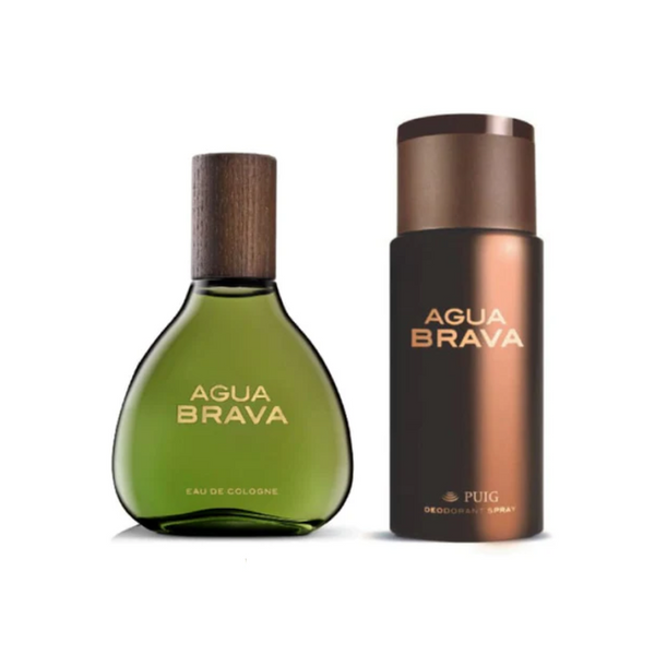 Set Perfume Agua Brava EDC 50ml + Deo 150ml Puig 2025