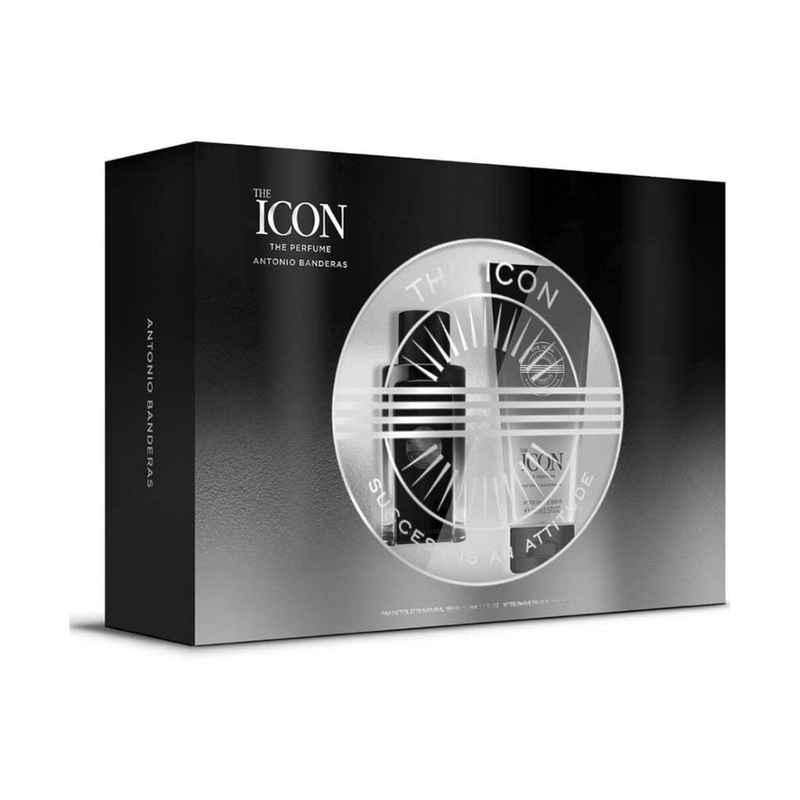 Set Perfume Antonio Banderas The Icon EDP for Men 50 ml + After Shave Balm 75 ml