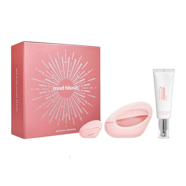Set Perfume Ariana Grande Mod Blush EDP 100 ml + Parfum 7.5 ml + Crema 50 ml