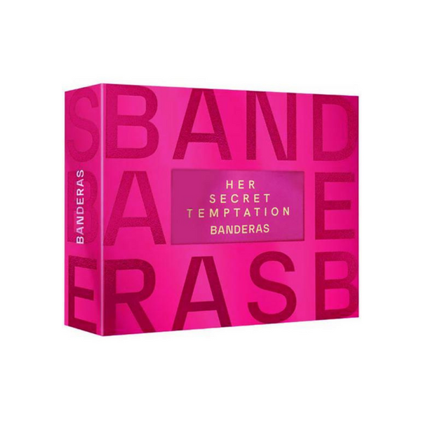 Set Perfume Her Scret Temptation Banderas EDT 80 ml + Deo 150 ml Antonio Banderas 2024