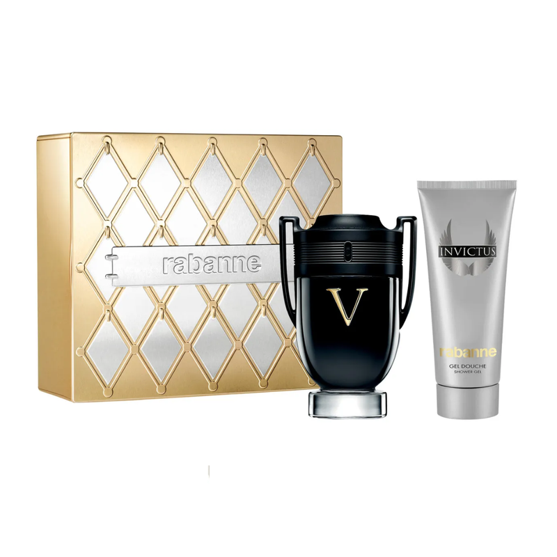 Set Perfume Paco Rabanne Invictus Victory EDP Extreme 100 ml + Shampoo 100 ml 2025