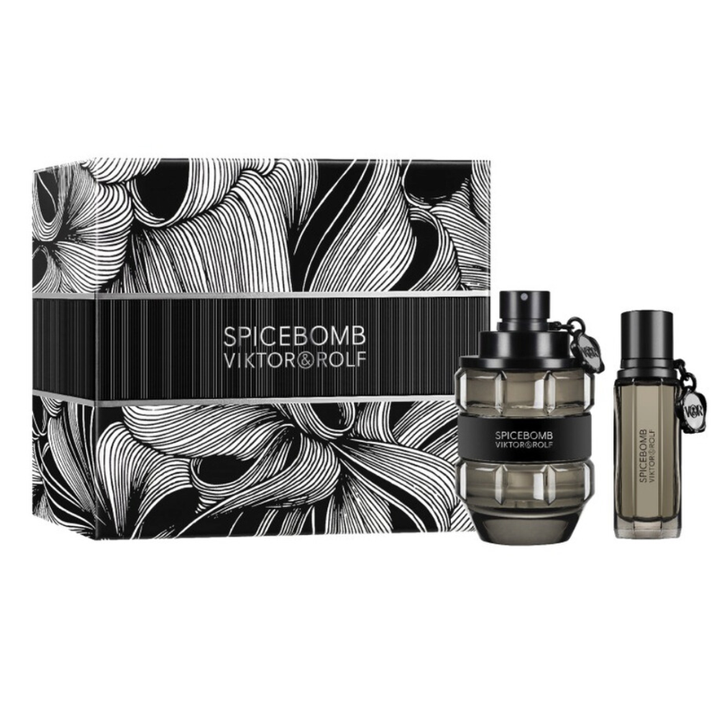 V R Perfume Set Perfume Viktor And Rolf Spicebomb EDT 90 ml+ 20 ml – Cosmetic Wholesale