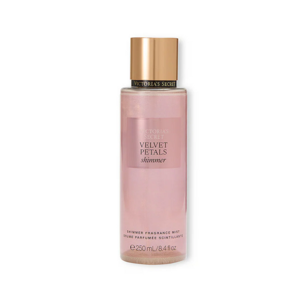 Velvet Petals Shimmer Body Mist 250 ml Nuevo Formato de Victoria Secret