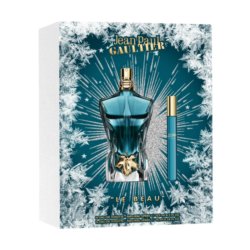 Jean Paul Gaultier Le Beau EDT 125 ML + Travel Spray 10 ML SET