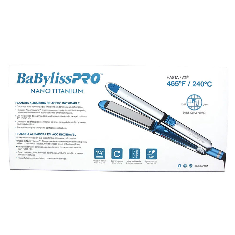 Plancha Alisadora Optima 3000 BABNT3000T BabylissPro 9774