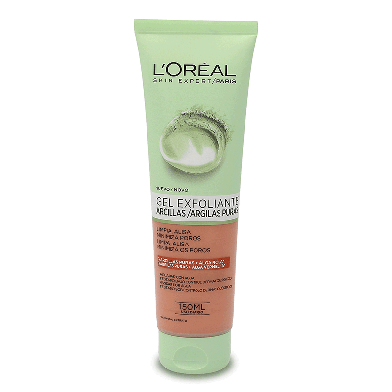 Gel Limpiador Exfoliante Arcillas Puras 150 ml / Cosmetic