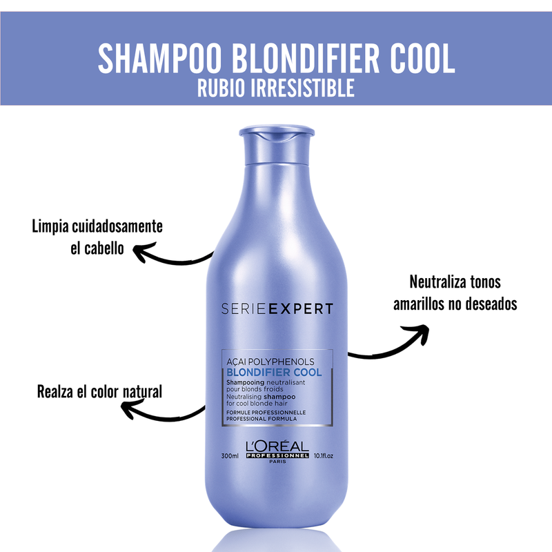 Shampoo  Blondifier Cool 300 ml L'Oréal Professionnel