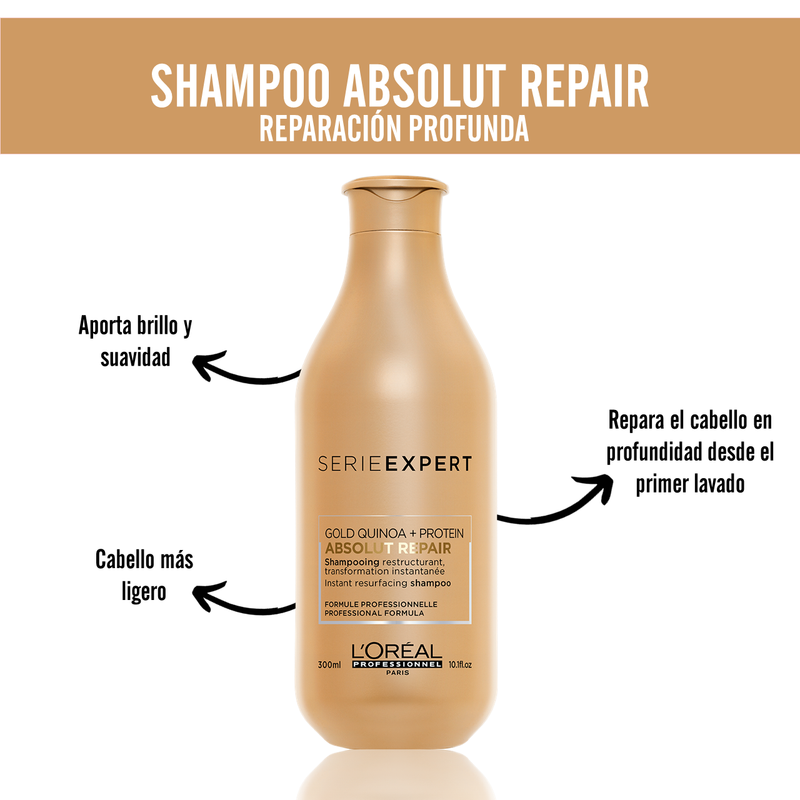 Shampoo Absolut Repair Gold 300 ml L'Oréal Professionnel