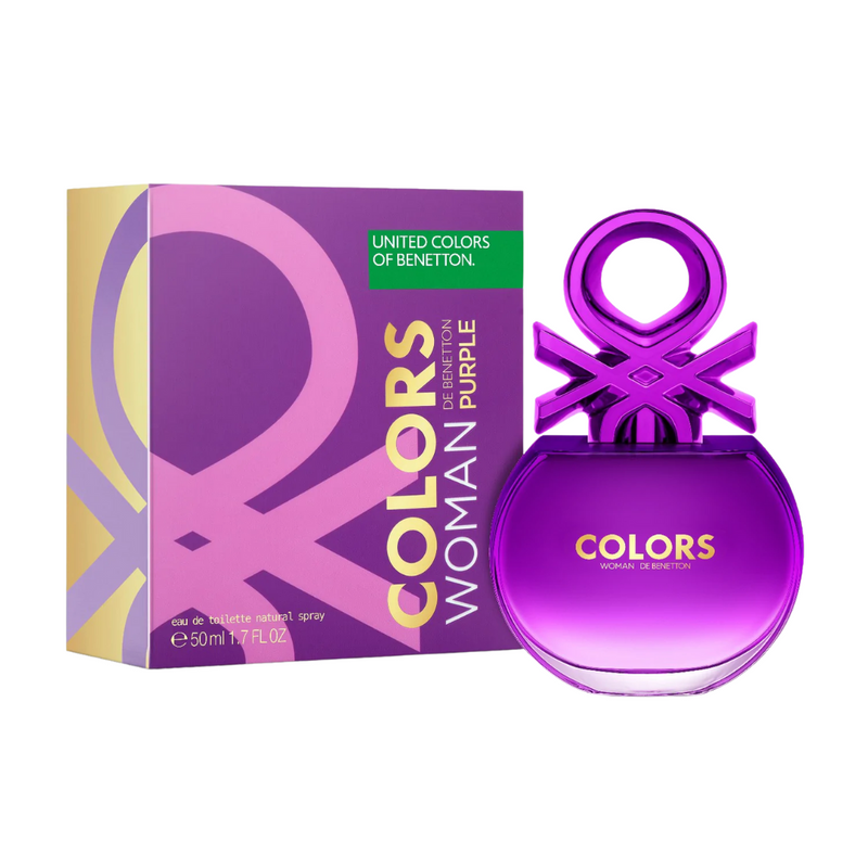 Benetton Colors Purple EDT 50 ML Mujer