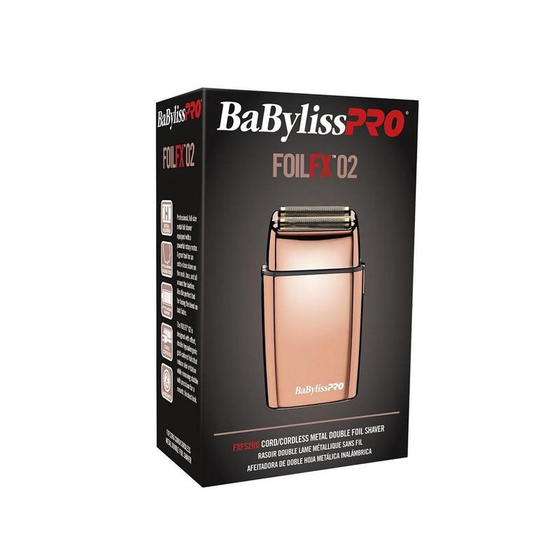 Afeitadora Foil Fx02 Métalica Inalámbrica BabylissPro BFS2RGUZ