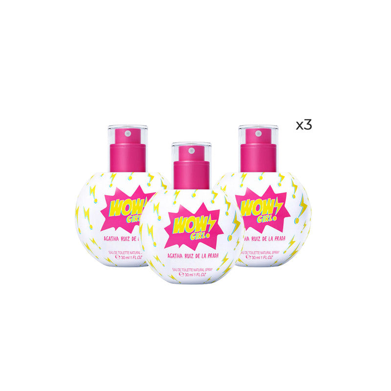 WOW Girl Bubble EDT 30 ml x 3 Unid