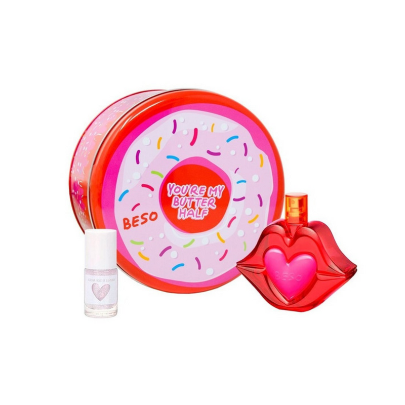 Set Beso Agatha Ruiz de la Prada EDT 80 ml + Esmalte 6 ml