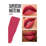 Labial Larga Duración Super Stay Matte Ink Pink Savant 155 MAYBELLINE