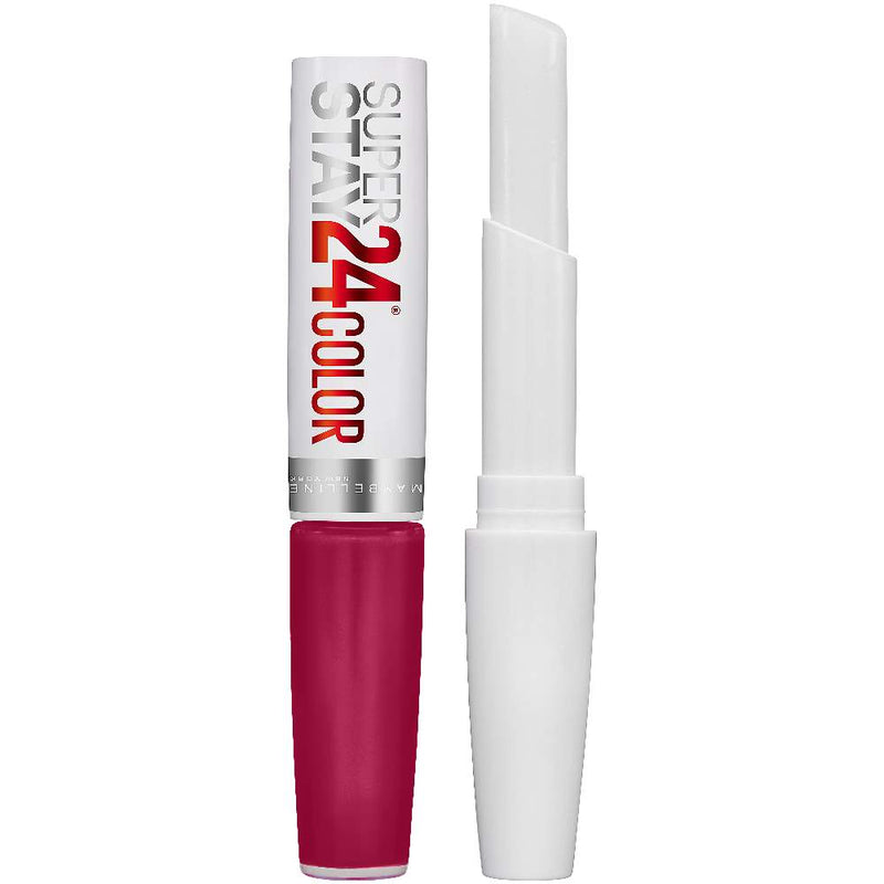 LABIAL LARGA DURACIÓN SUPERSTAY 24 HORAS 865 BLEACHED RED MAYBELLINE