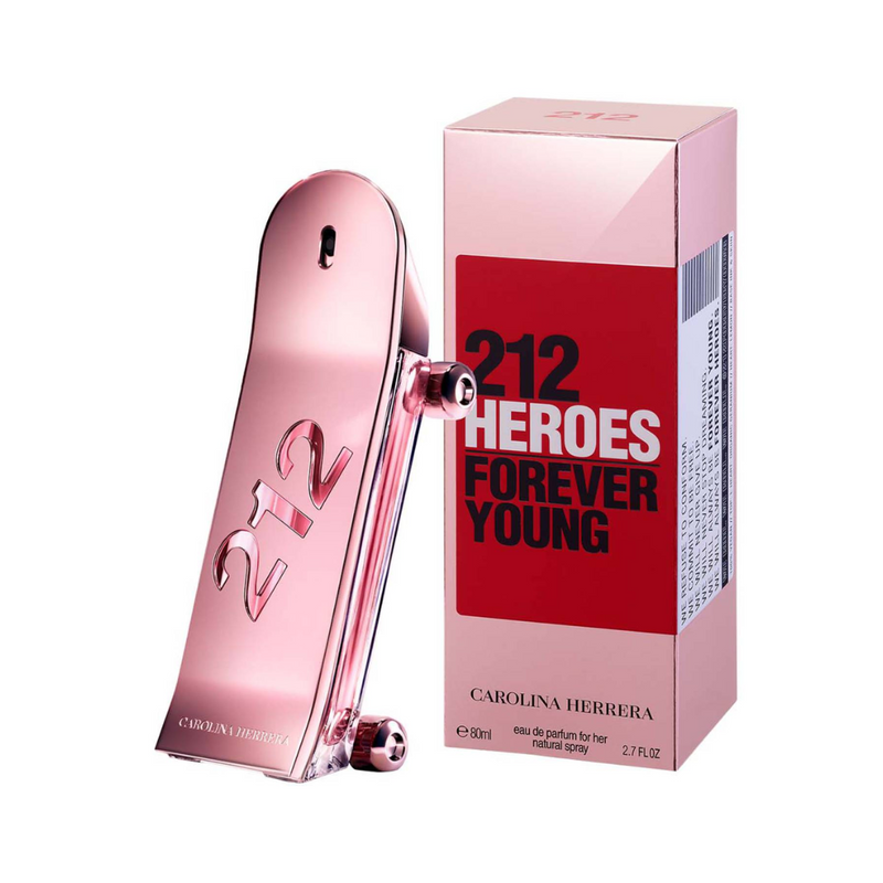 Perfume Carolina Herrera 212 Heroes Forever Young EDP 80 ML Mujer