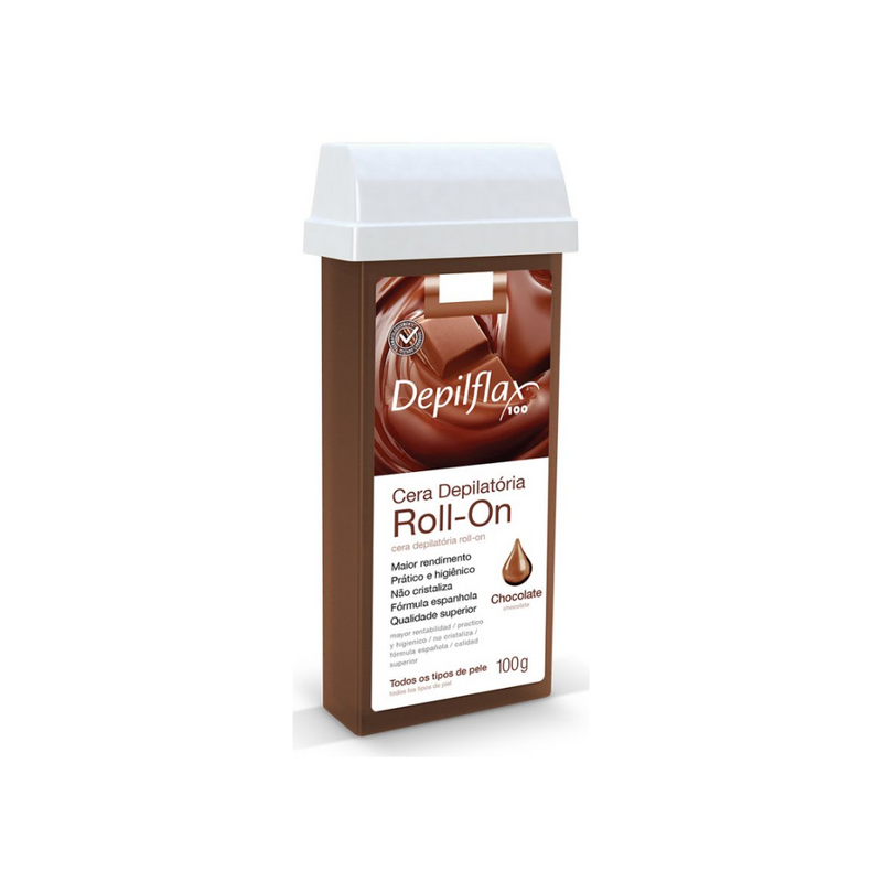 Cera Depilatoria Roll-On Chocolate 100g