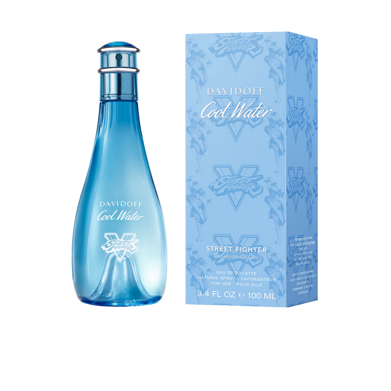 Davidoff Cool Water Street Fighter Champions Edition 100 ML Mujer COS1172