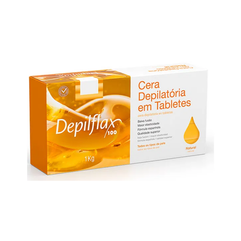 Depilflax Cera Depilatoria en Tabletas 1Kg
