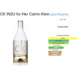 CK In 2 U For Her 100ML EDT Mujer Calvin Klein