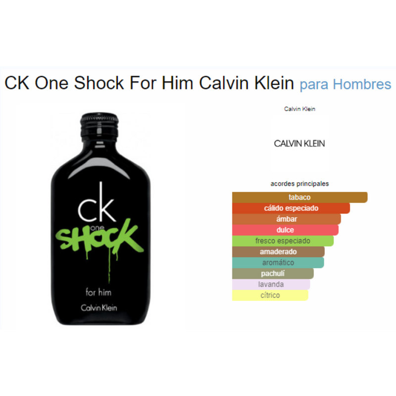 CK One Shock For Him 200ML EDT Hombre Calvin Klein