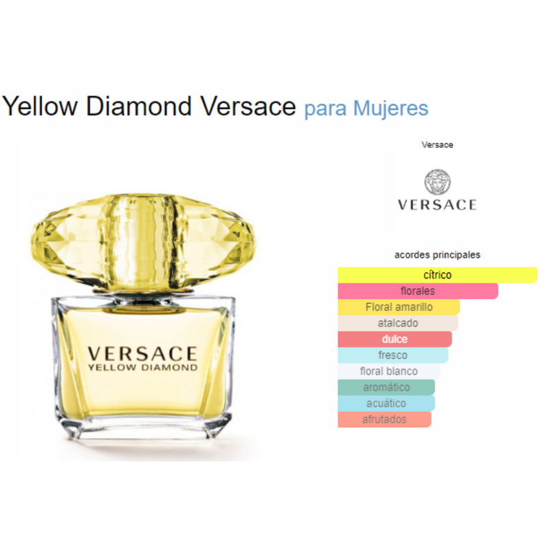 Versace Yellow Diamond 90ML EDT Mujer Versace