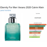Calvin Klein Eternity Summer For Men 2020 EDT 100 ML TESTER
