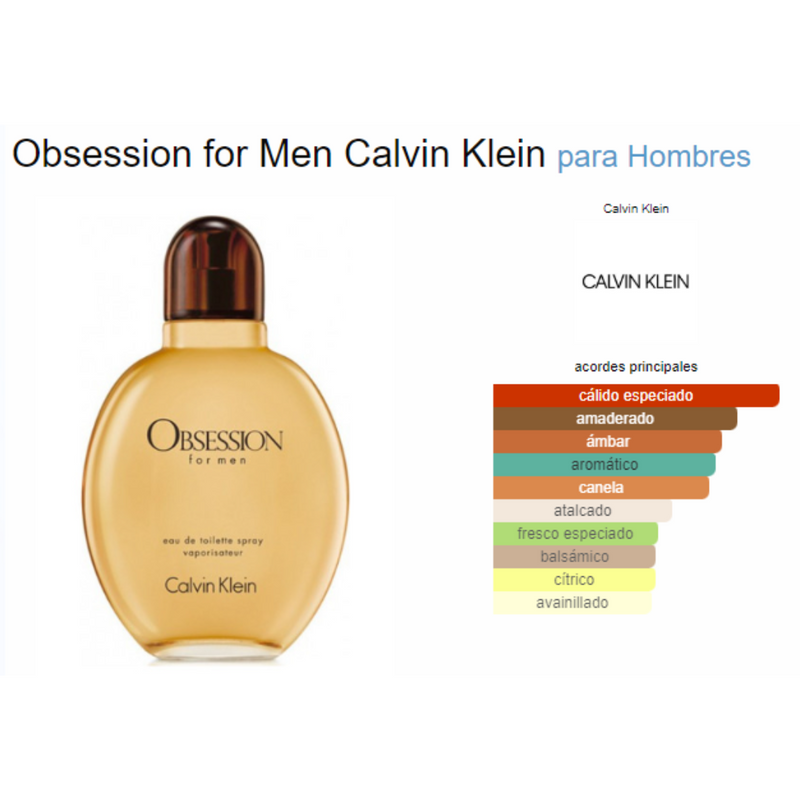 Obsession calvin discount klein hombre precio