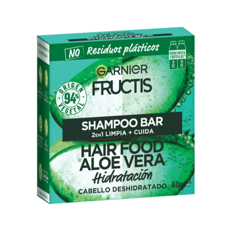 Garnier Fructis Hair Food Shampoo Bar Aloe Vera 60g