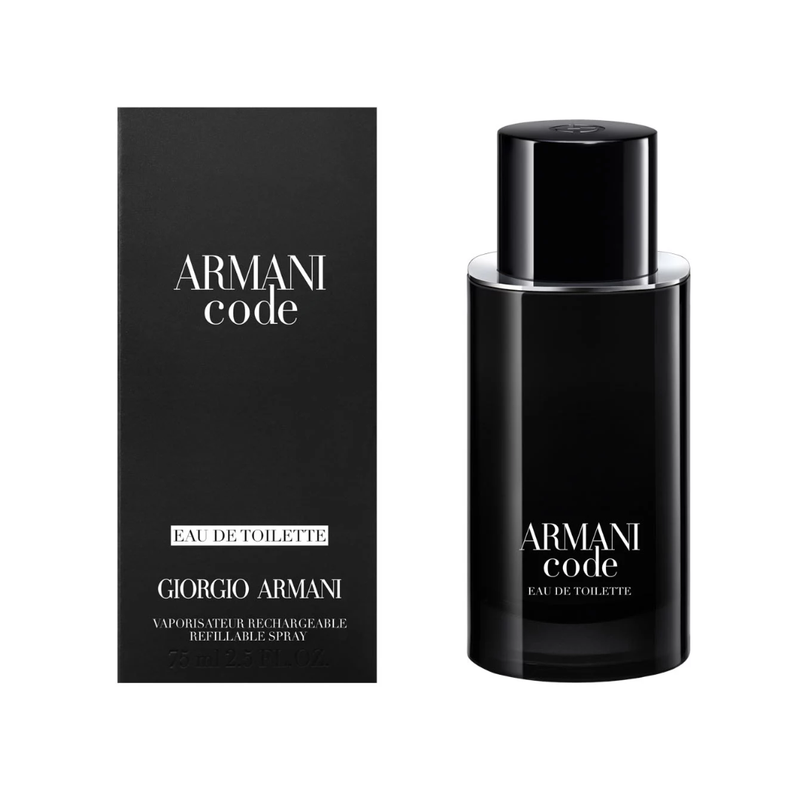 Giorgio Armani Code EDT 75 ML Hombre Recargable COS3104