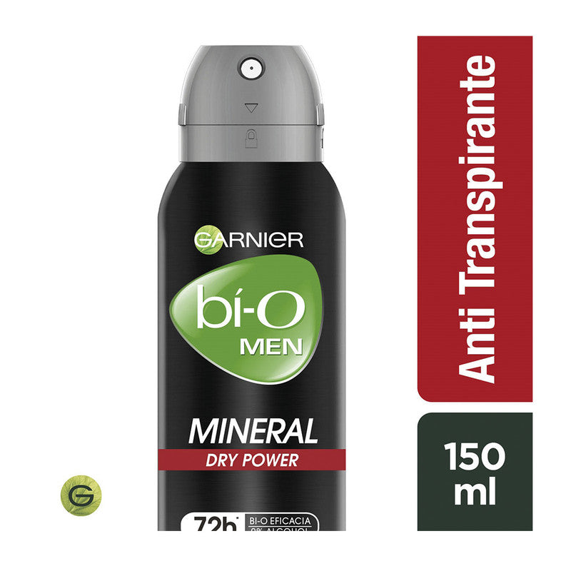Desodorante Bi-O Spray Mineral Dry Power 150Ml