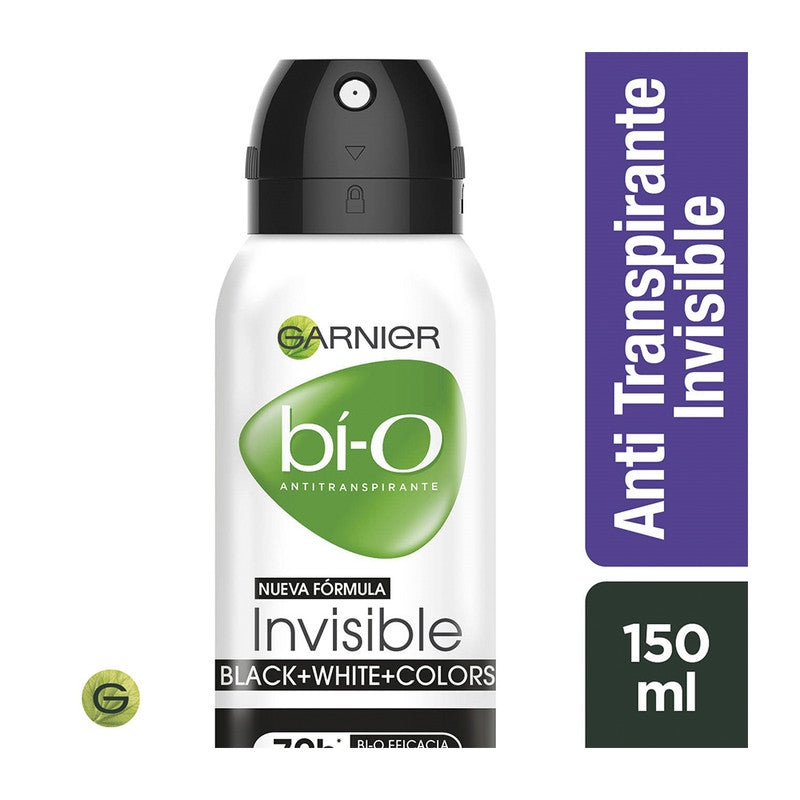 Desodorante Bi-O Spray Invisible Bwc Te Blanco 150Ml