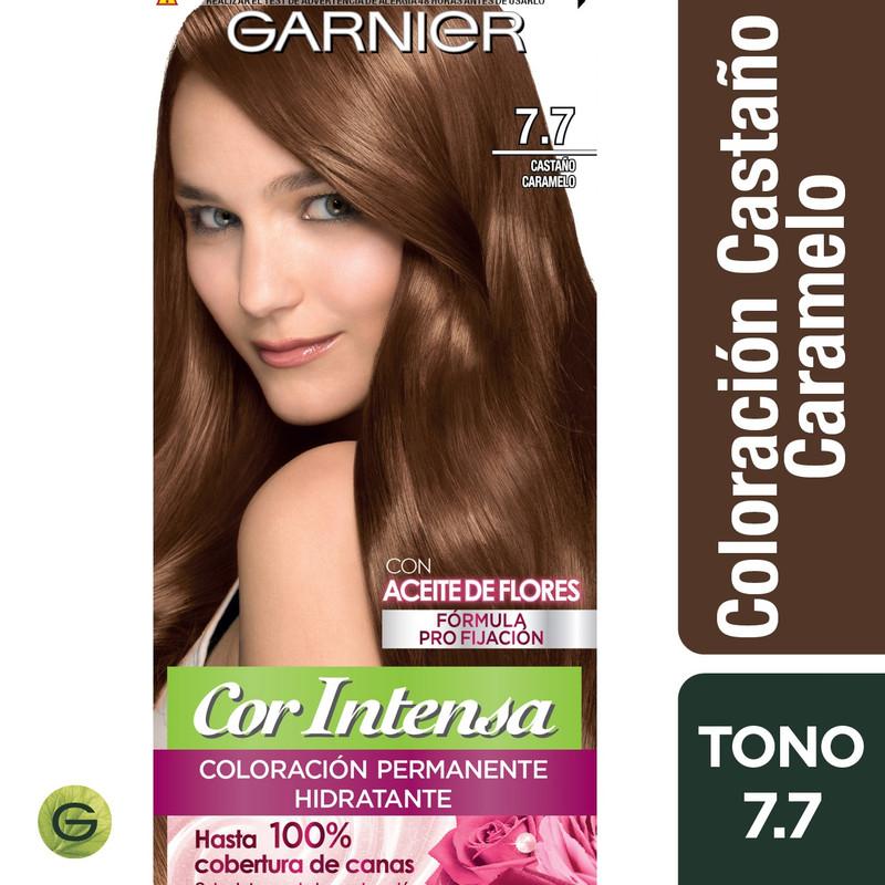 Tinte Cor Intensa 7.7 Castaño Caramelo Garnier