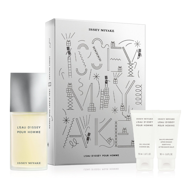 Issey Miyake L Eau D Issey Men EDT 125Ml + Ash 50Ml +Sg 50Ml Hombre