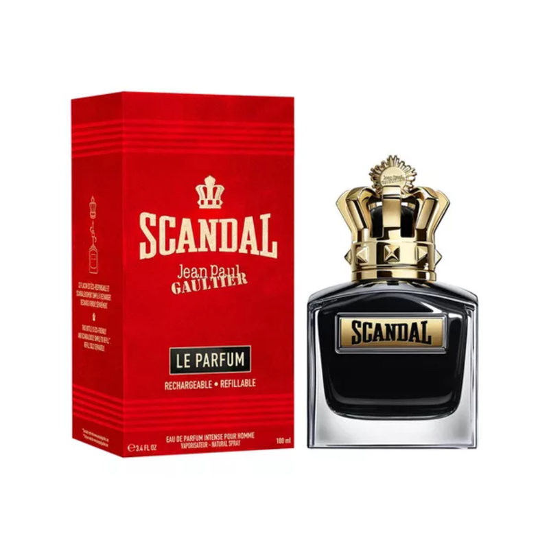 Jean Paul Gaultier Scandal Le PARFUM EDP INTENSE Pour Homme 100 ml Recargable