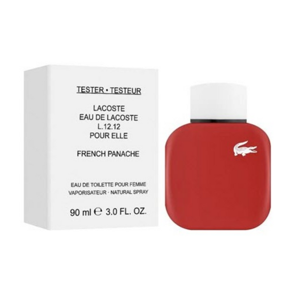 Lacoste L.12.12 pour Elle French Panache 90ML Edt Tester Con Tapa Mujer